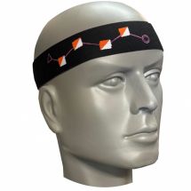 Otsanauha O-run musta/black