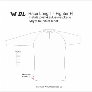 LP RACE LONG TEE piirrosmalli